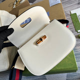 Close-up detail of polished bag design