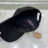 Front view of Burberry unisex cap