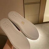 Louis Vuitton shoes Style 255 - close-up of bold signature style