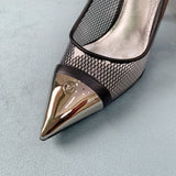 Louis Vuitton Black Ankle Boots - Toe Detail View