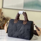 Interior view of refined premium women's handbag – women's statement bag