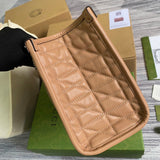 Front view of modern polished women's handbag – women's designer-style accessory