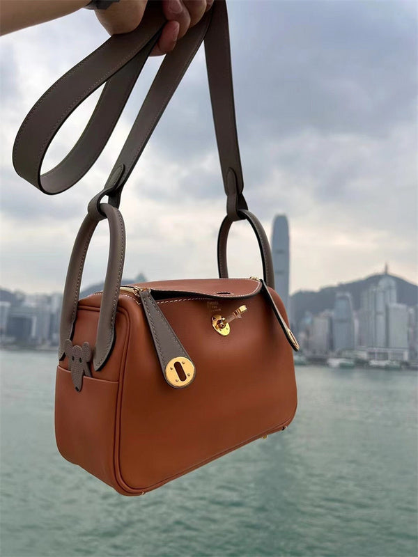 Modern bag shown from front angle