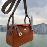 Modern bag shown from front angle