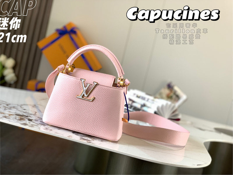 Front view of structured statement women's handbag – women's luxury accessory