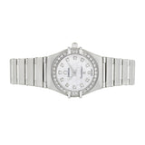 Front view of Omega women's watch