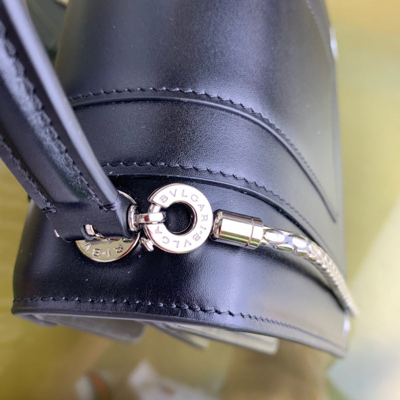 Refined Faux Leather Handbag - Refined Silhouette | Women's Statement Accessory #1707 - interior view (image 6) of designer-inspired handbag