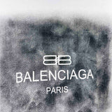 Close-up of Balenciaga designer clothing craftsmanship
