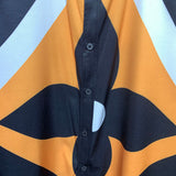 Full styled look of Louis Vuitton cotton t-shirt with signature branding