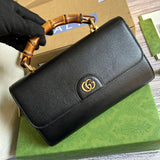 Side profile of polished statement women's handbag – women's premium purse