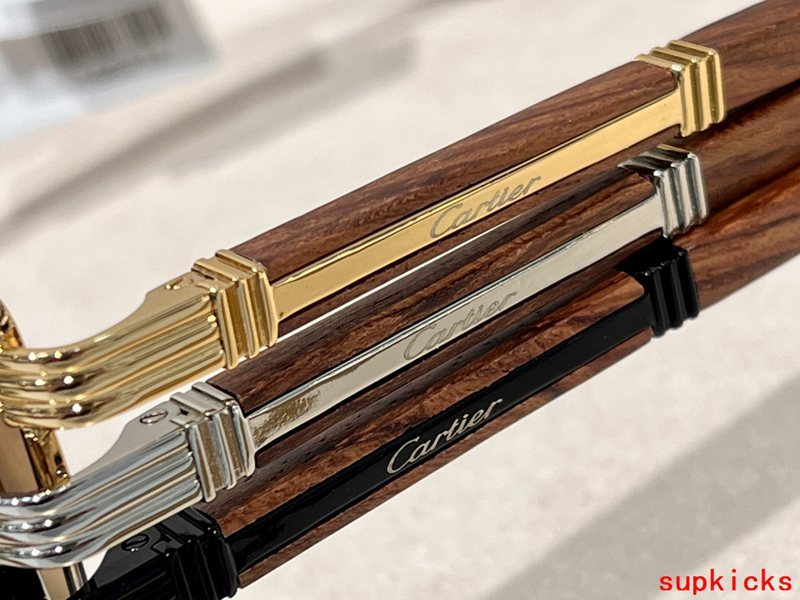Front view of Cartier unisex sunglasses