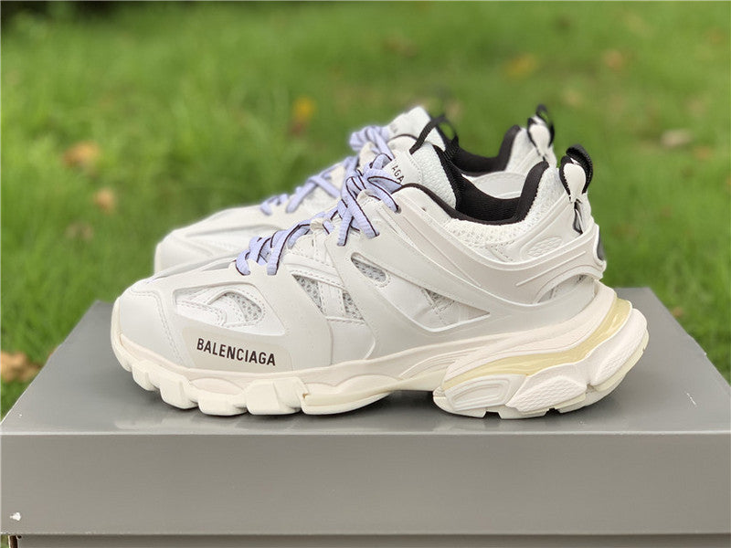 Balenciaga shoes Style 376 - front view, statement logo accent