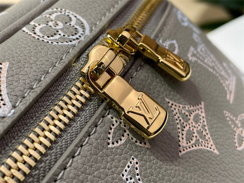  Modern crossbody bag carried on shoulder