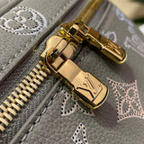  Modern crossbody bag carried on shoulder