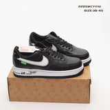 Nike Luxury sneakers in clean off-white bold athletic profile front view