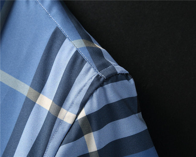 Burberry clothing close-up — premium authentic designer style