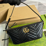 Top view of structured polished women's handbag – women's premium purse