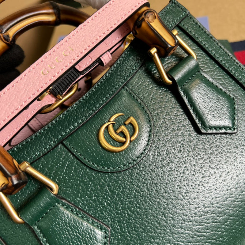 Back view of sleek premium women's handbag – women's luxury handbag