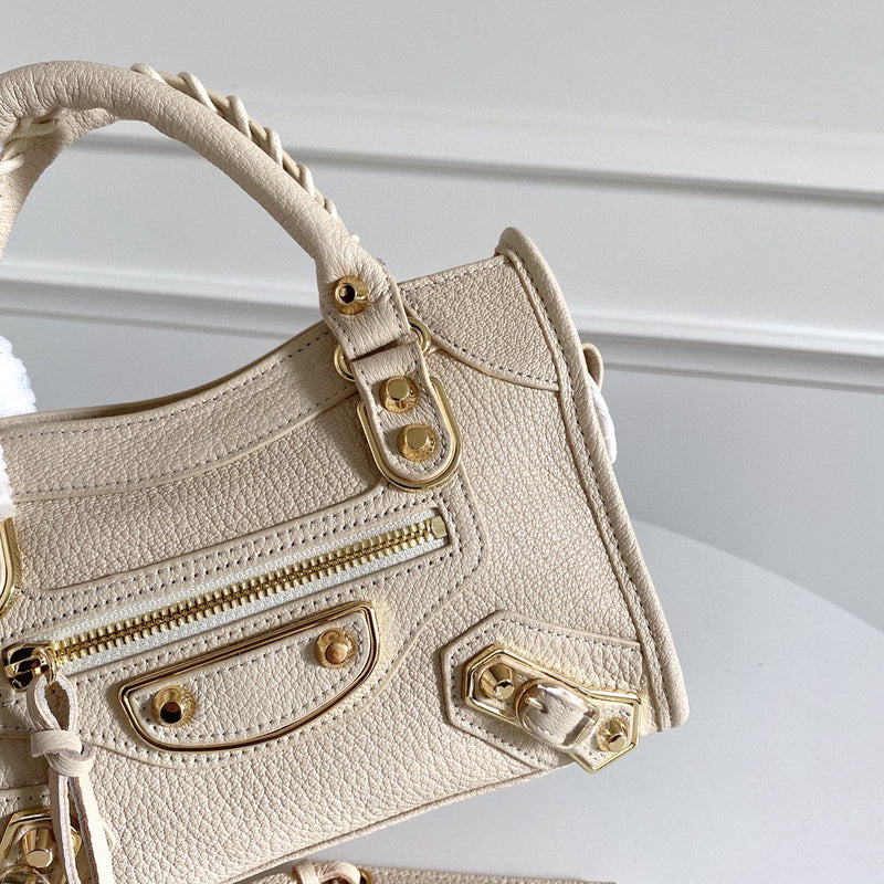 Zivas Charm Contemporary Flair Statement Handbag (Signature Shape & Finish) – Back View