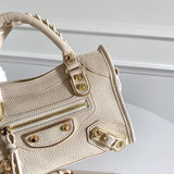 Zivas Charm Contemporary Flair Statement Handbag (Signature Shape & Finish) – Back View