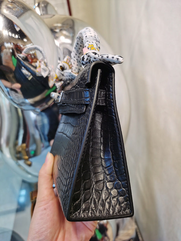 Close-up detail of modern bag design