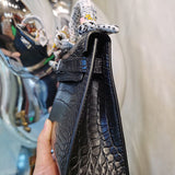 Close-up detail of modern bag design