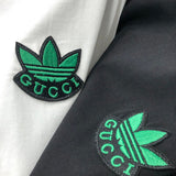 Back view of Gucci luxury clothing with streetwear-inspired cut