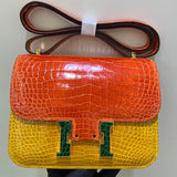 Statement handbag styled for everyday wear