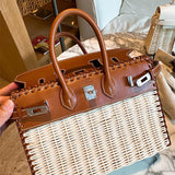  polished crossbody bag styled with outfit