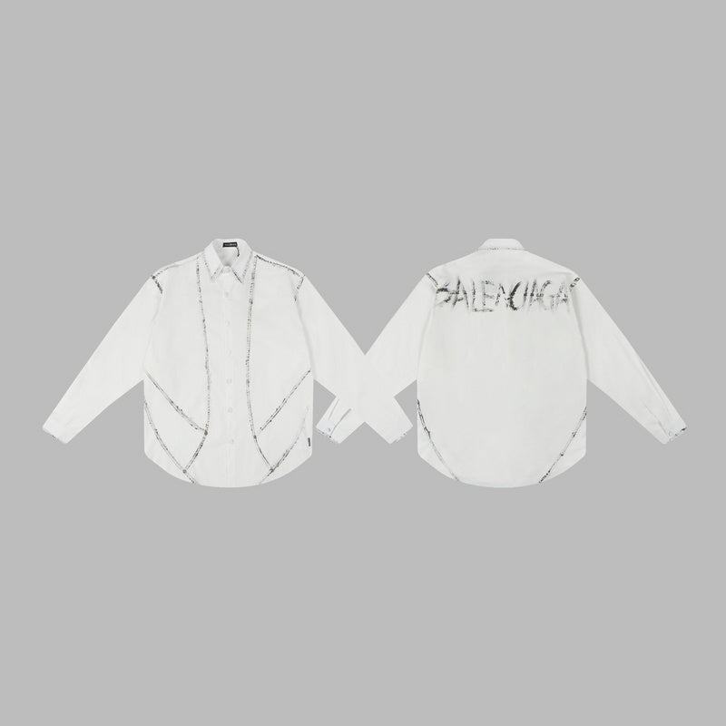 Balenciaga t-shirt side view — premium authentic designer style