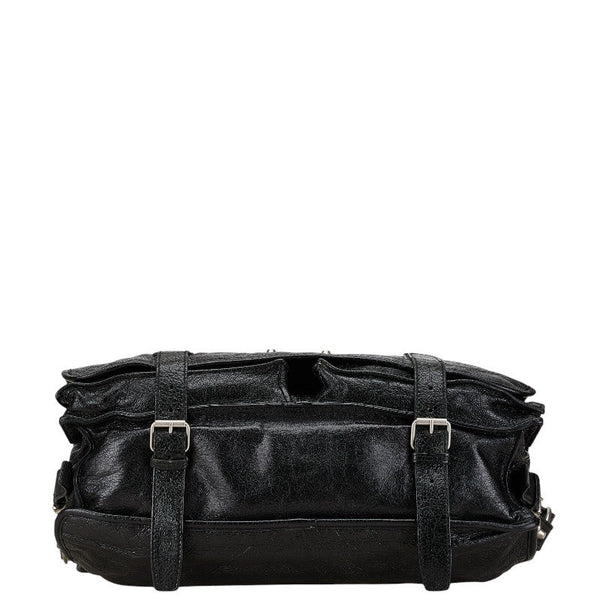 Aurevarix elegant leather Luxury Bag back view