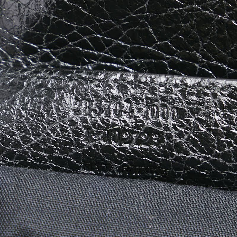 Side view of Balenciaga handbag Black premium designer bag