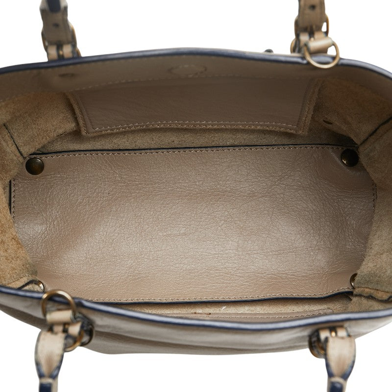 Belmbris elegant leather Luxury Bag interior detail