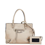 Belmbris elegant leather Luxury Bag angled view