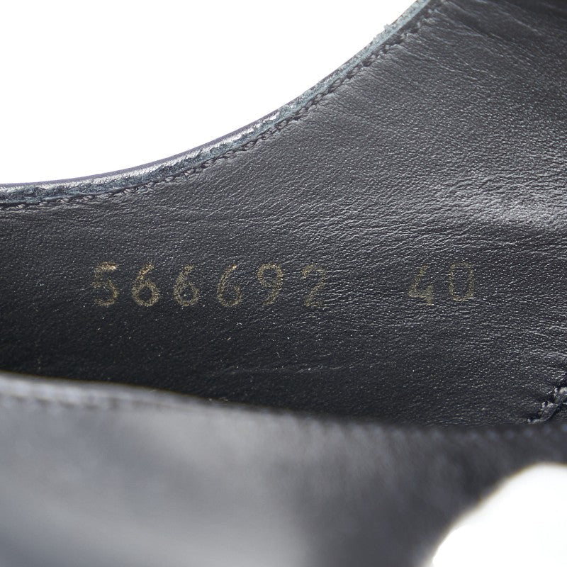 Aurelvorax elegant leather Shoe top view
