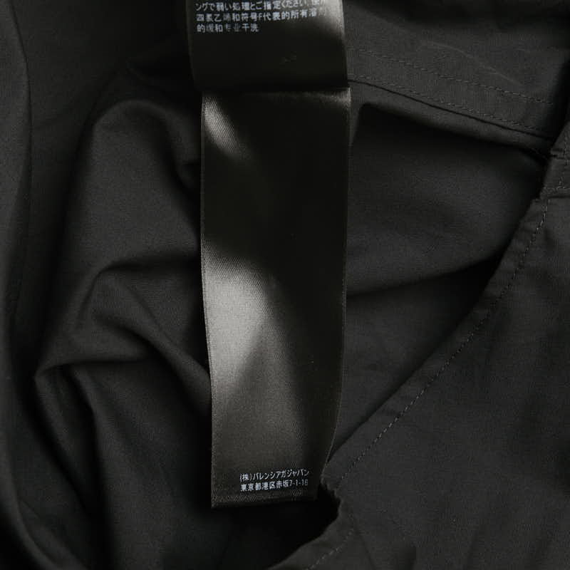 Side view of Balenciaga handbag Black premium designer bag