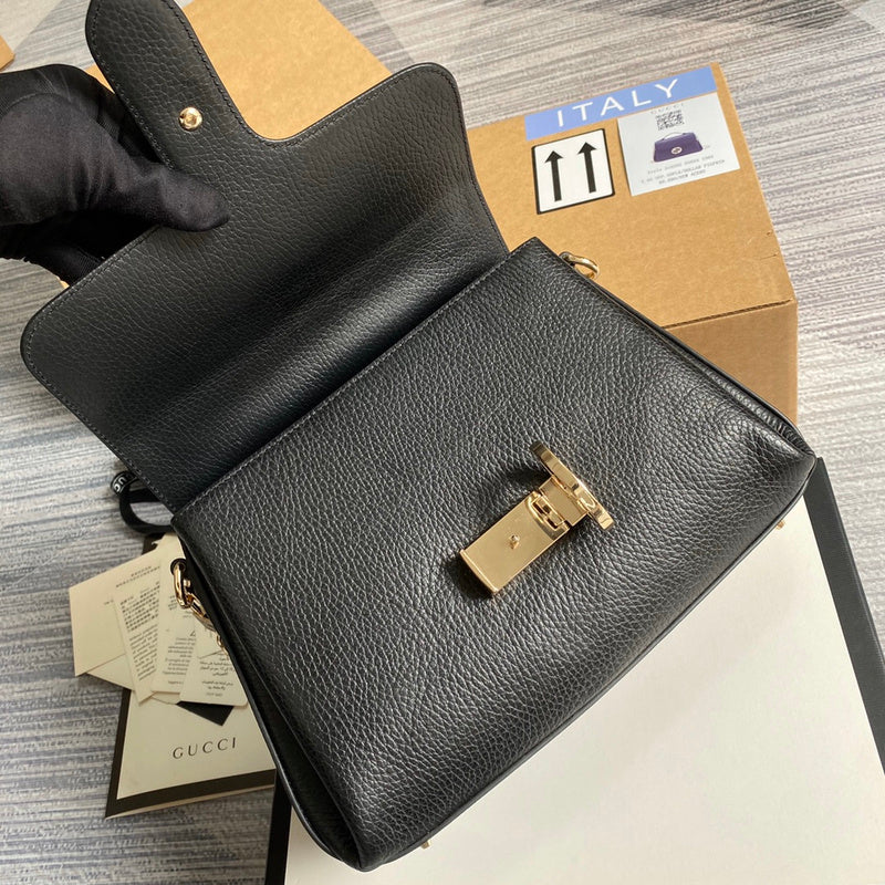 Close-up detail of everyday-luxe sleek women's handbag – women's statement bag