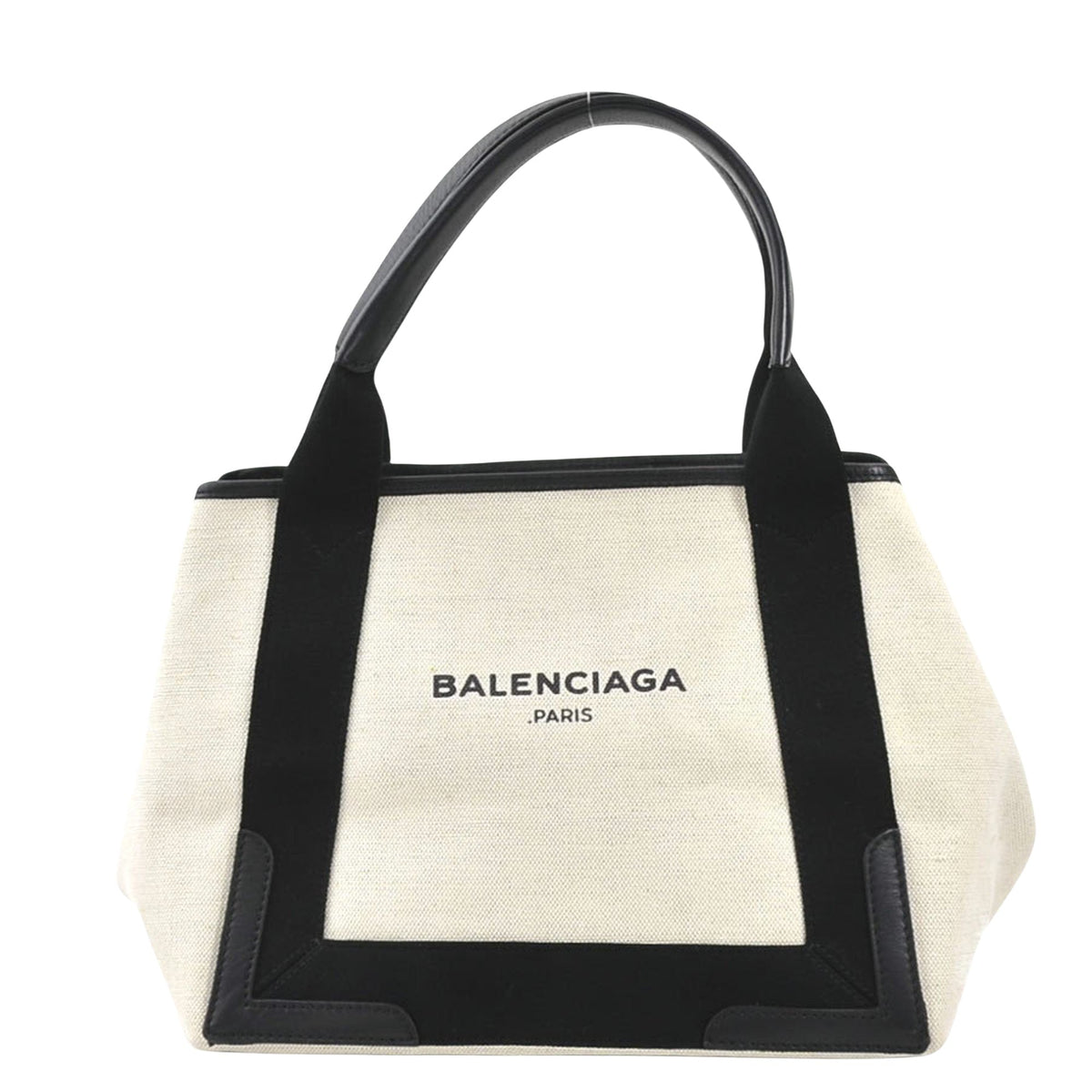 Balenciaga Navy Cabas Tote | Luxury Canvas Tote Bag