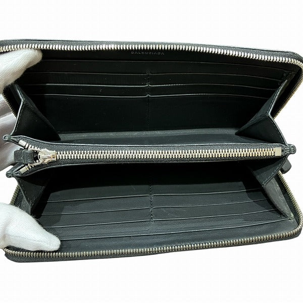 Side view of Balenciaga wallet premium designer bag