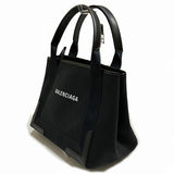 Balenciaga designer tote bag leather closeup detail