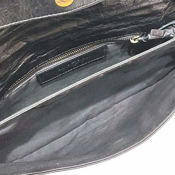Morombra elegant leather Luxury Bag angled view
