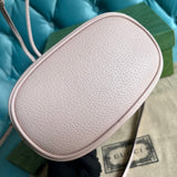 Back view of modern chic women's handbag – women's luxury accessory