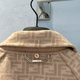 Fendi Double Sided Coat detail shot – designer craftsmanship and quality