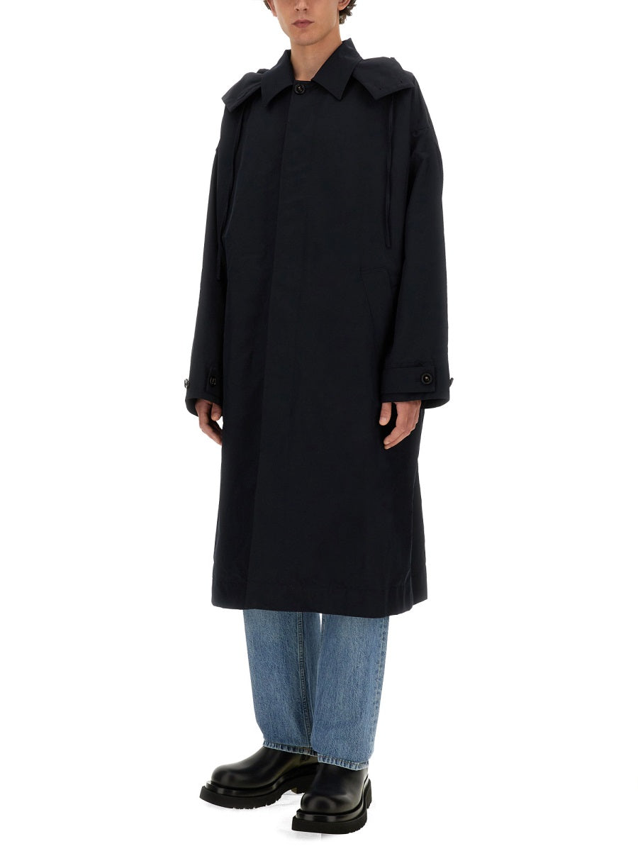 Bottega Veneta coats luxury designer piece front view