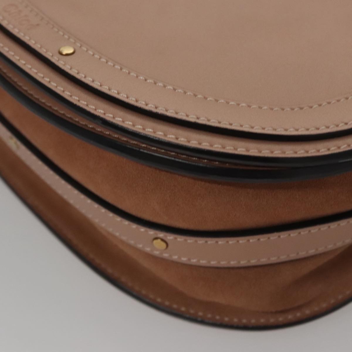 Morvella elegant leather Handbag back view
