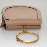 Side view of Chloe handbag Pink premium designer bag