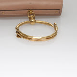 Morvella elegant leather Handbag top view