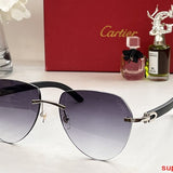 Lifestyle view of Cartier unisex sunglasses