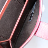 Elvoria elegant leather Wallet flat lay view