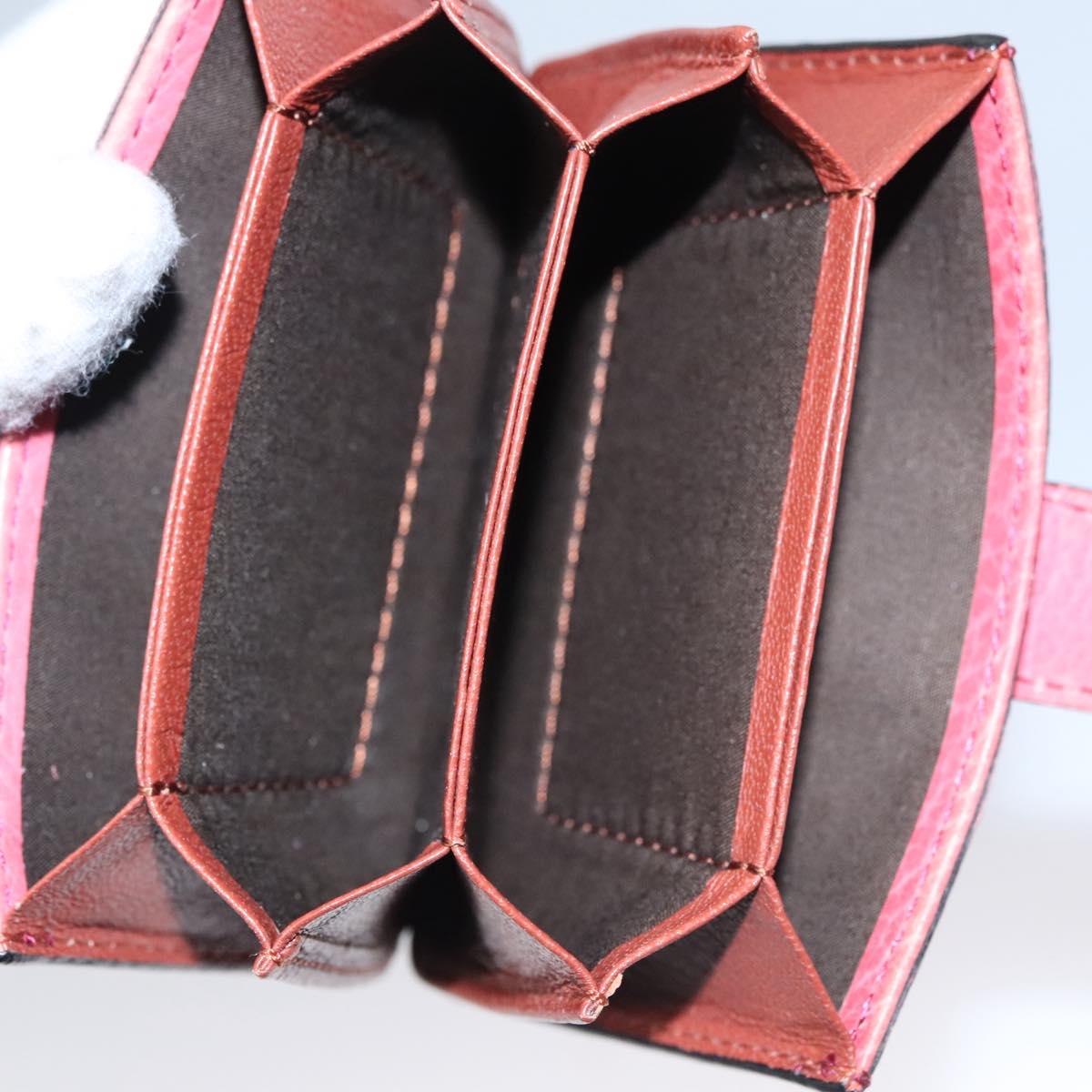 Side view of Chloe wallet Pink premium designer bag